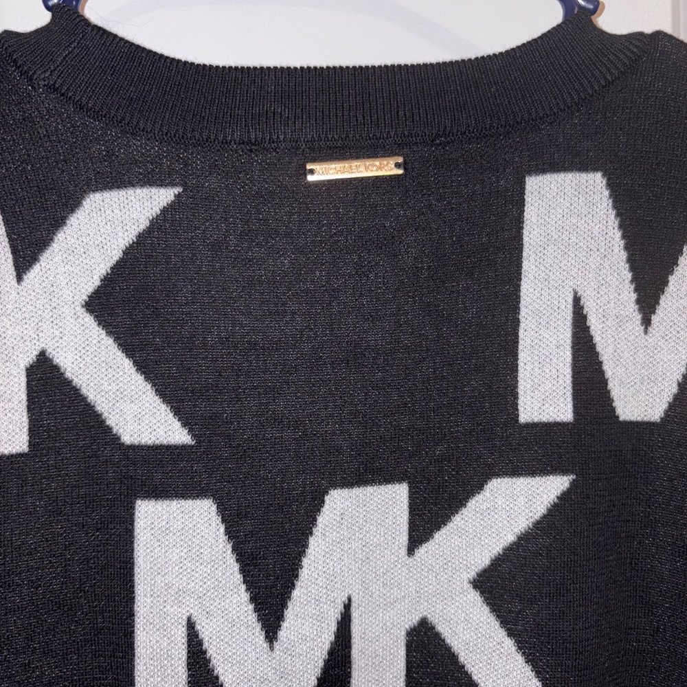 Michael Kors Long Sleeve Monogrammed Sweaters for Women Size Small - Picture 9 of 12